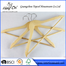 Household clothes Natural Color Wooden Hanger